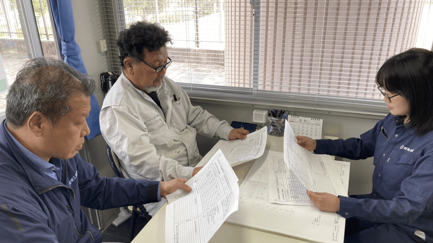 職人さんや協力会社との打合せ